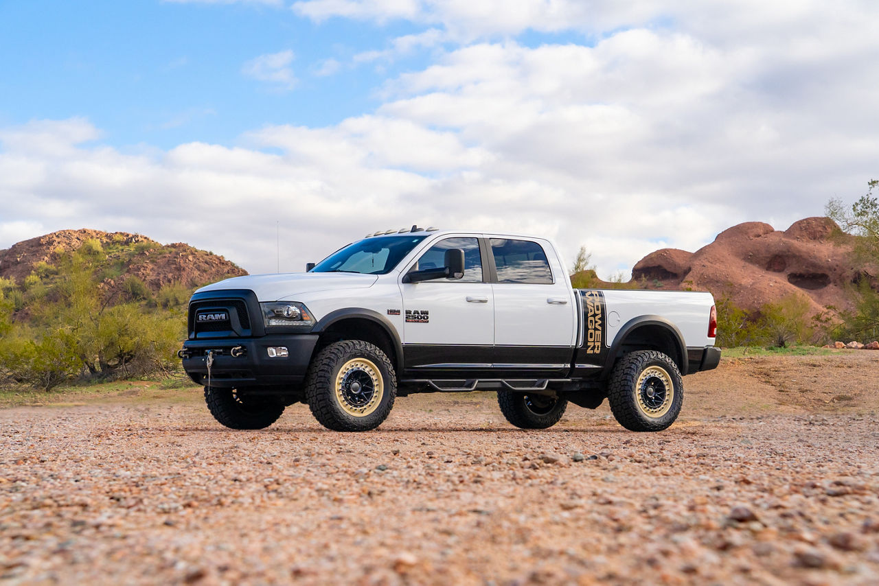 2021 Dodge 2500 Power Wagon - Black Rhino ALPHA - Black | Wheel Pros